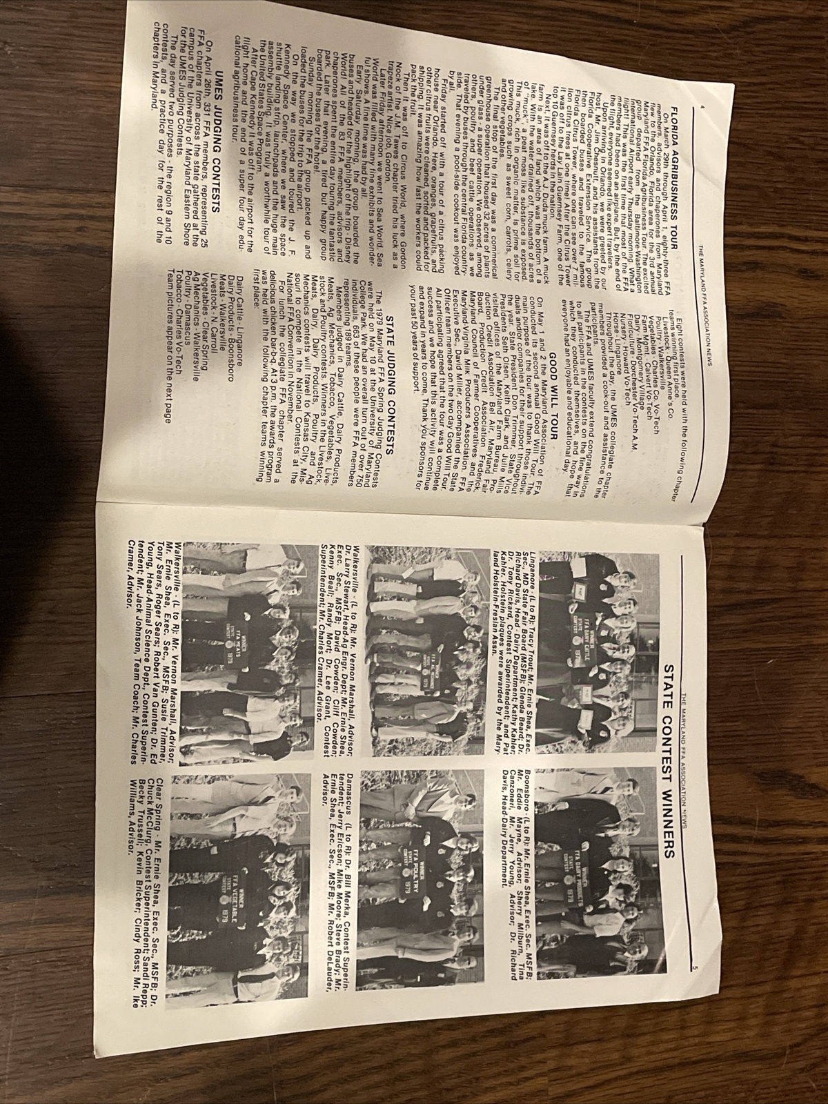 Summer 1979 Maryland FFA Association News- Golden Anniversary Celebration