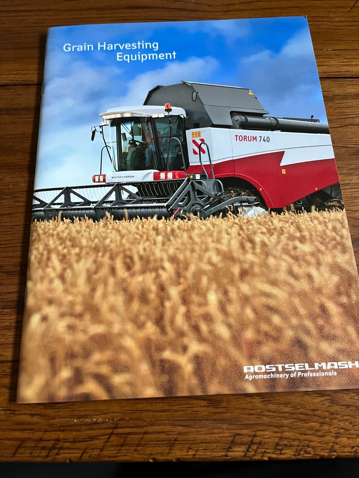 Rostselmash Grain Harvesting Equipment Brochure FCCA