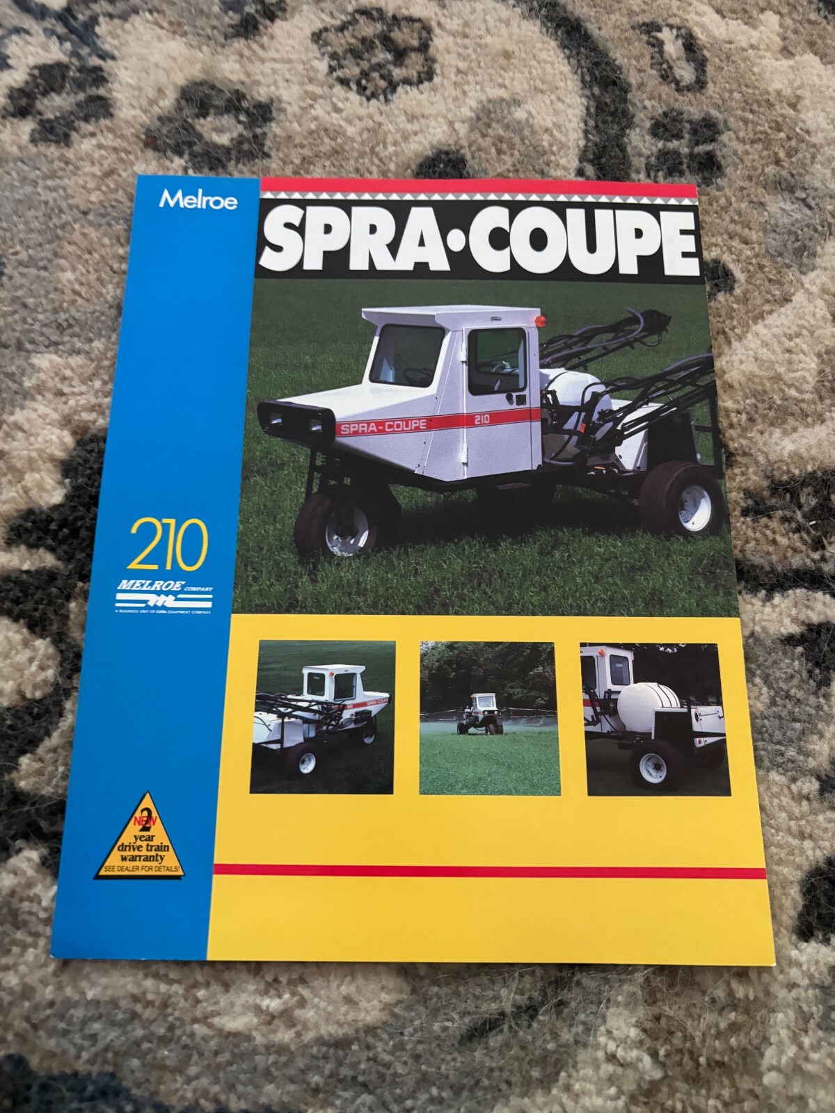Melroe 210 Spra Coupe Sprayer Brochure FCCA25
