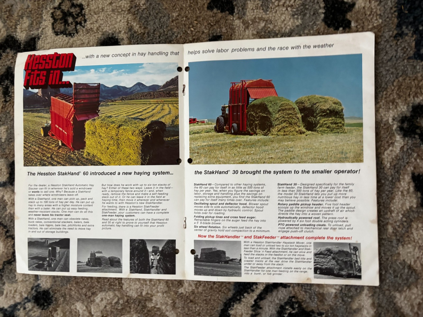 Hesston Buyers Guide For 1970 Brochure DCPA26