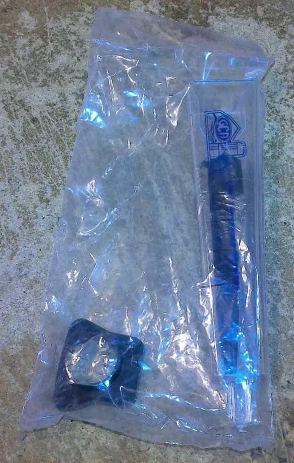 7″ plastic rain gauge GCA insurance services in the package new