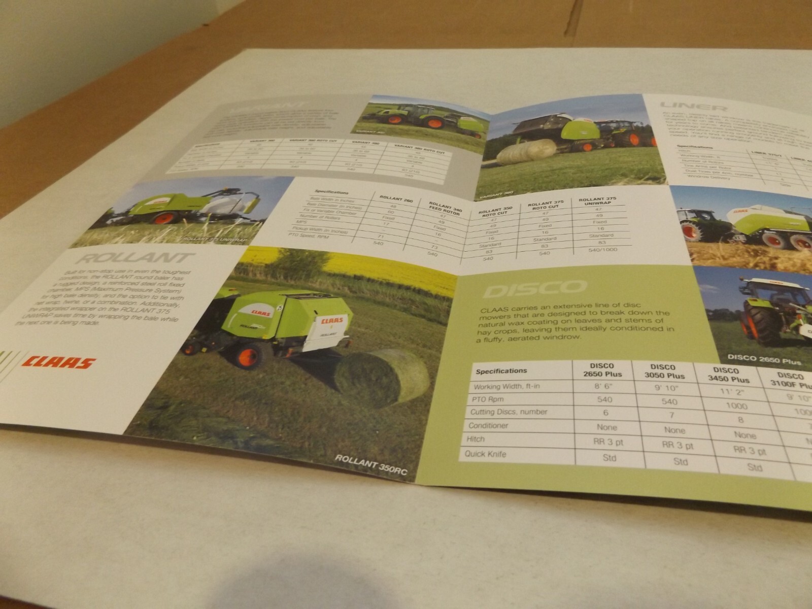 CLAAS FAMILY “YOUR HARVESTING SPECIALIST” / 2012 CD, LIT # CLA-FAM 01/2012
