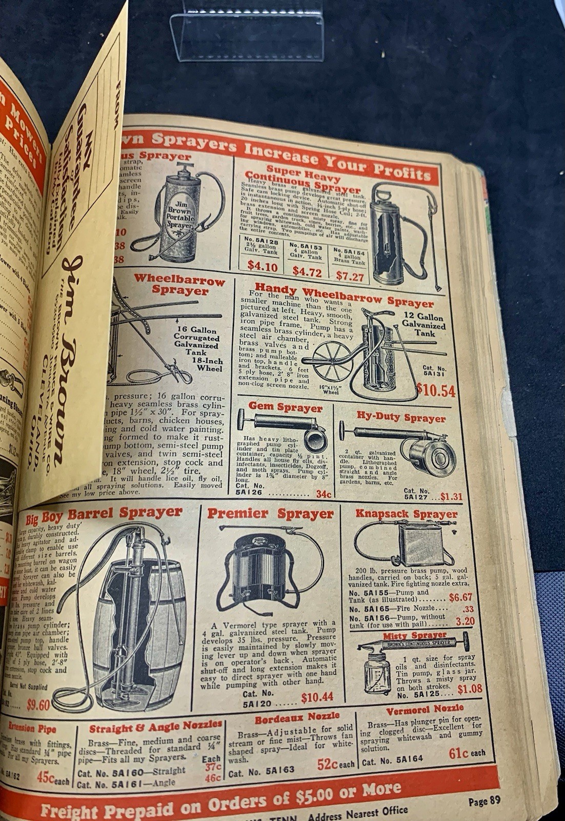 JIM BROWN’S 1935 BARGAIN BOOK – THE BROWN FENCE & WIRE CO.- Catalog