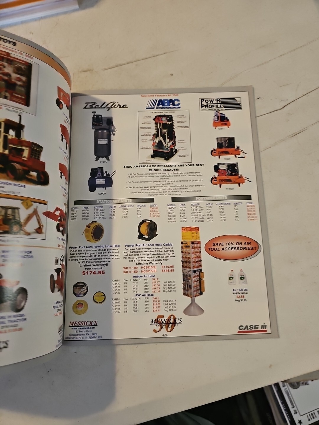 Messick’s Farm Equipment 50th Anniversary Catalog 2002. Pennsylvania