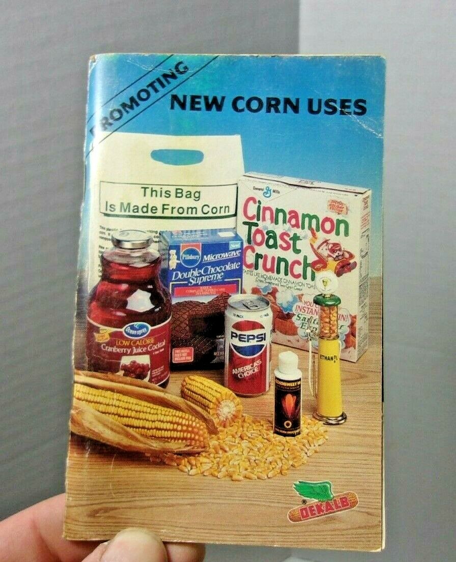Dekalb Farmers Pocket memo Advertising Agriculture 1980’s Vintage Book Farm
