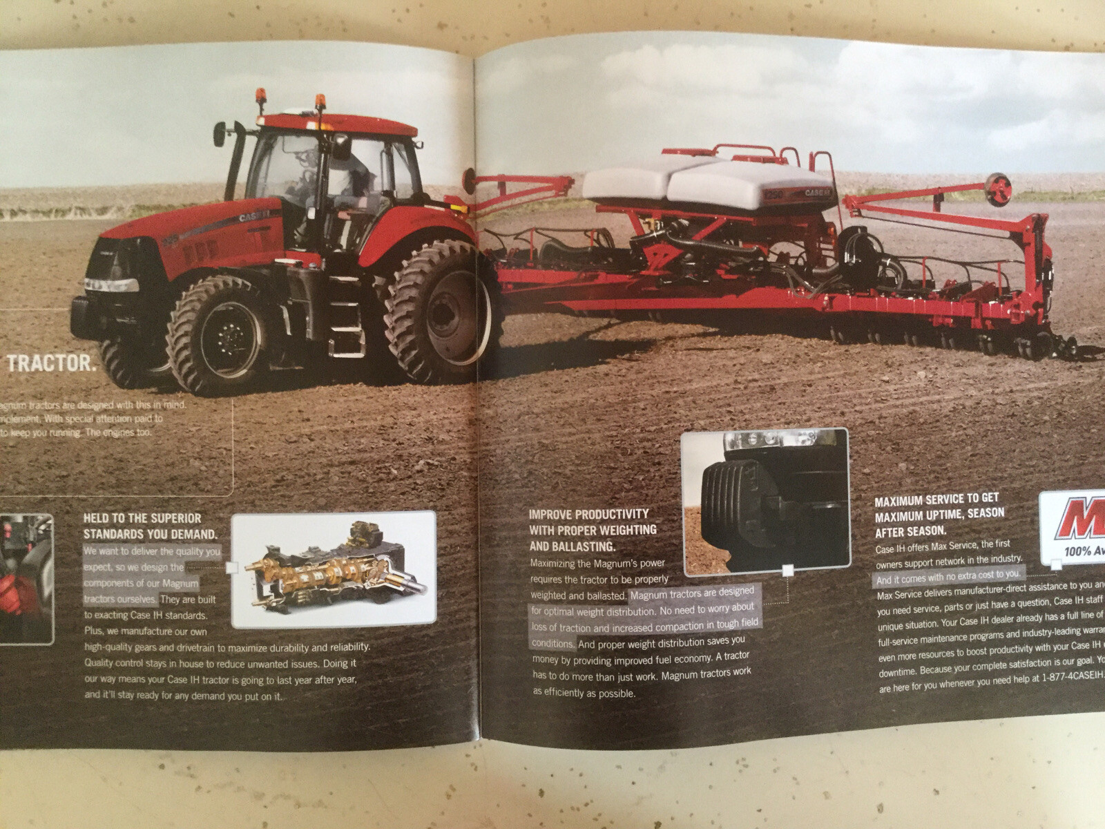 CASE IH MAGNUM SERIES TRACTORS 28 PAGES 2011 Sales Brochure