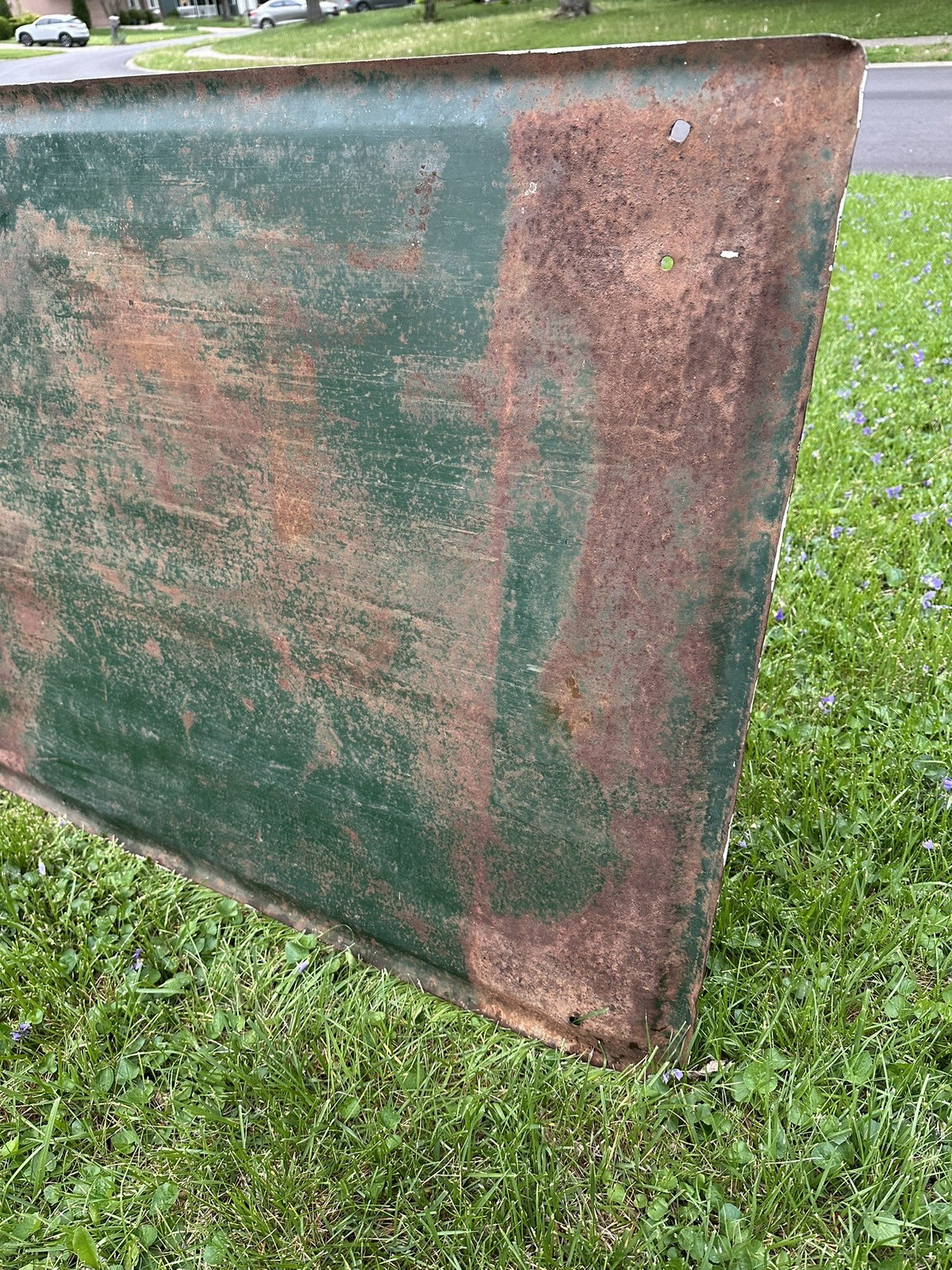 CASE Farm Machinery Sign 1920-30’s Eagle GAS OIL SODA COLA Patina 72×30