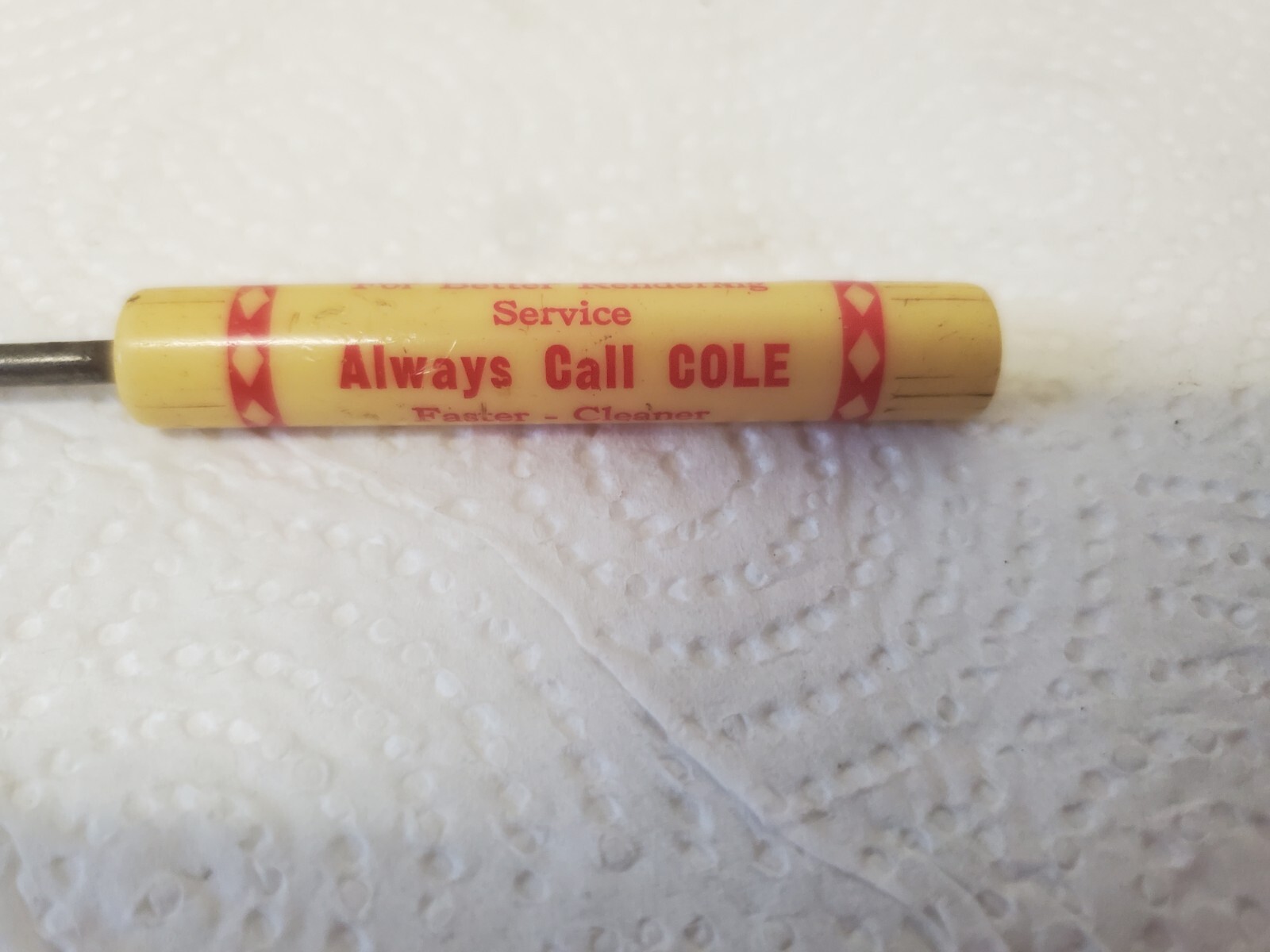 Small 4-1/3″ Screwdriver Cole Rendering Service Hudson Waterloo Phone Iowa