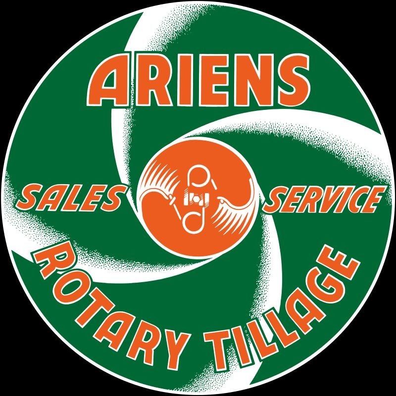 ARIENS Rotary Tillage Sales & Service NEW METAL SIGN: 12″ Dia. Round
