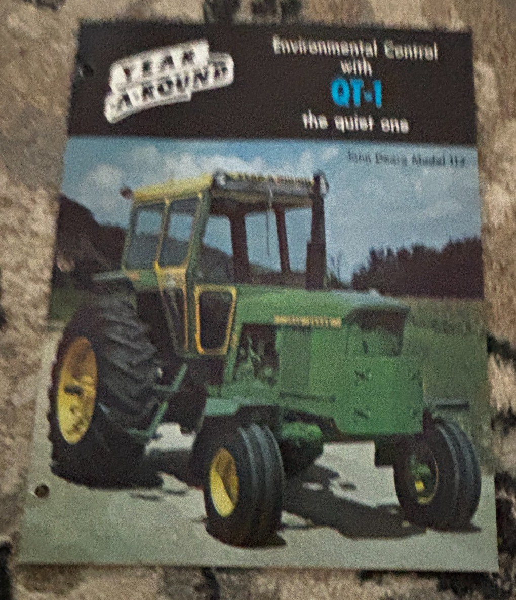 Year-A-Round Tractor Cab For 20 Series John Deere Tractors Brochure DCPA26