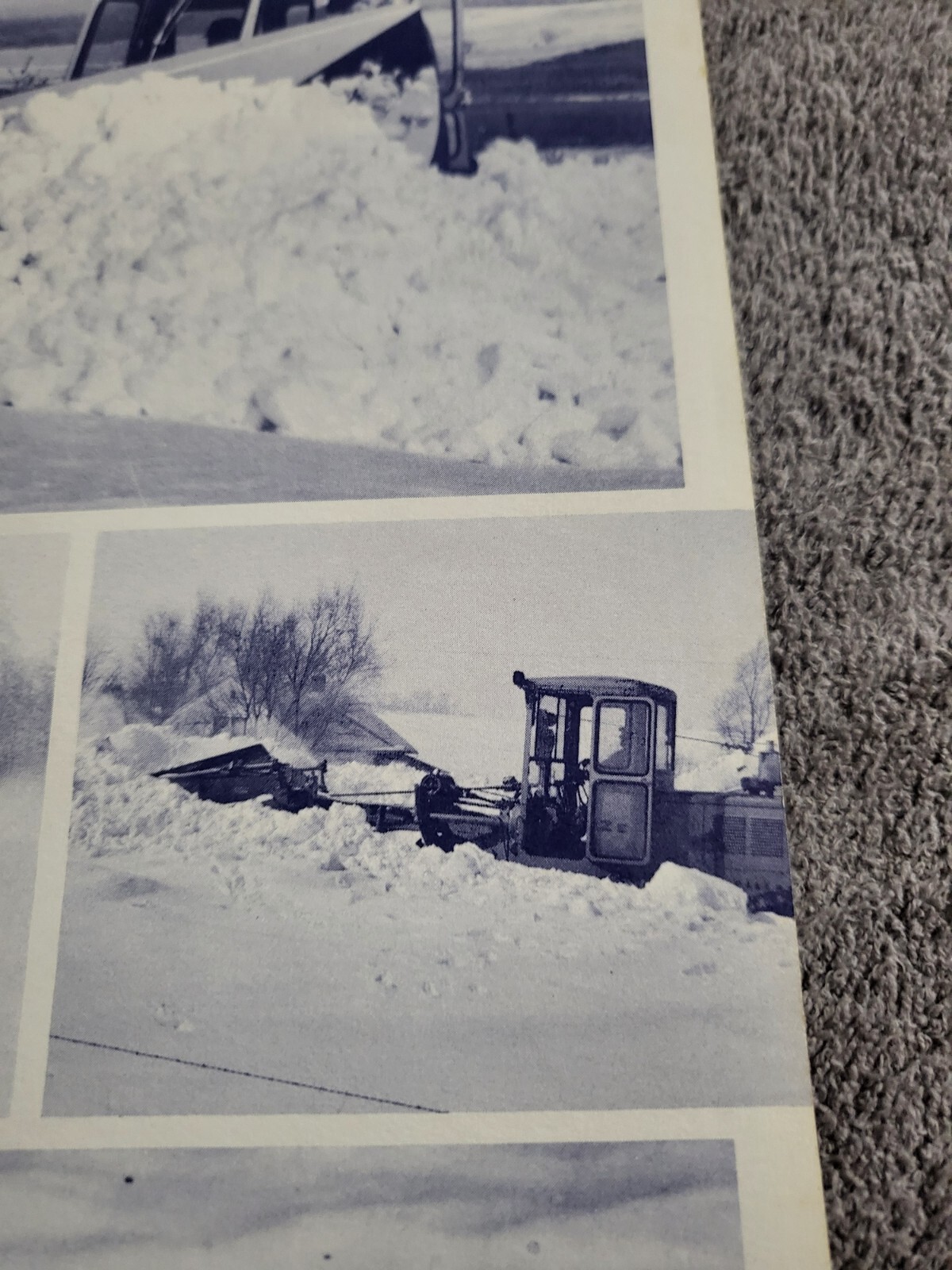 1965 Balderson V Snow Plow Blades Attachments Tractor Construction Grader Dozer