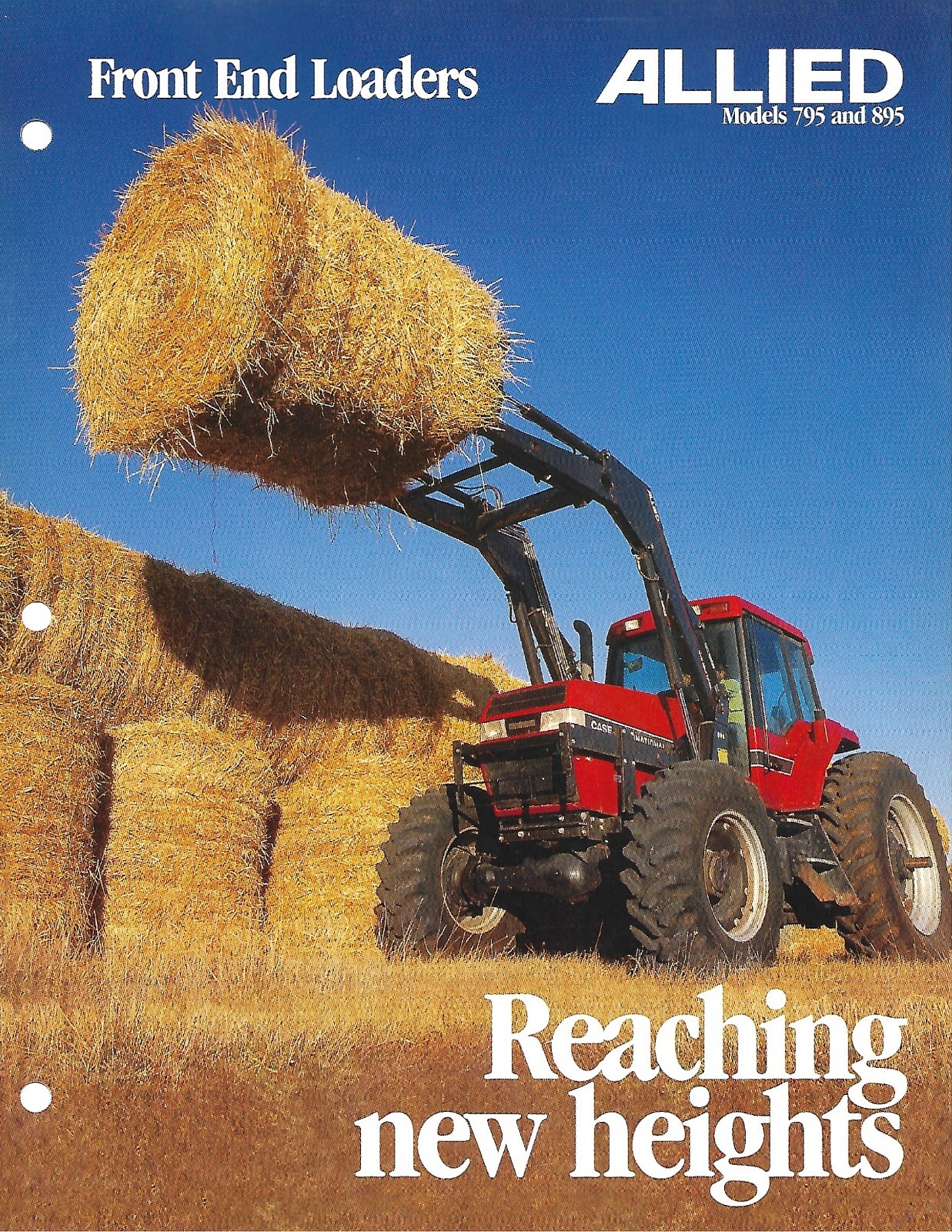 Farm Equipment Brochure – Allied – 795 895 – Front End Loaders (F8276)