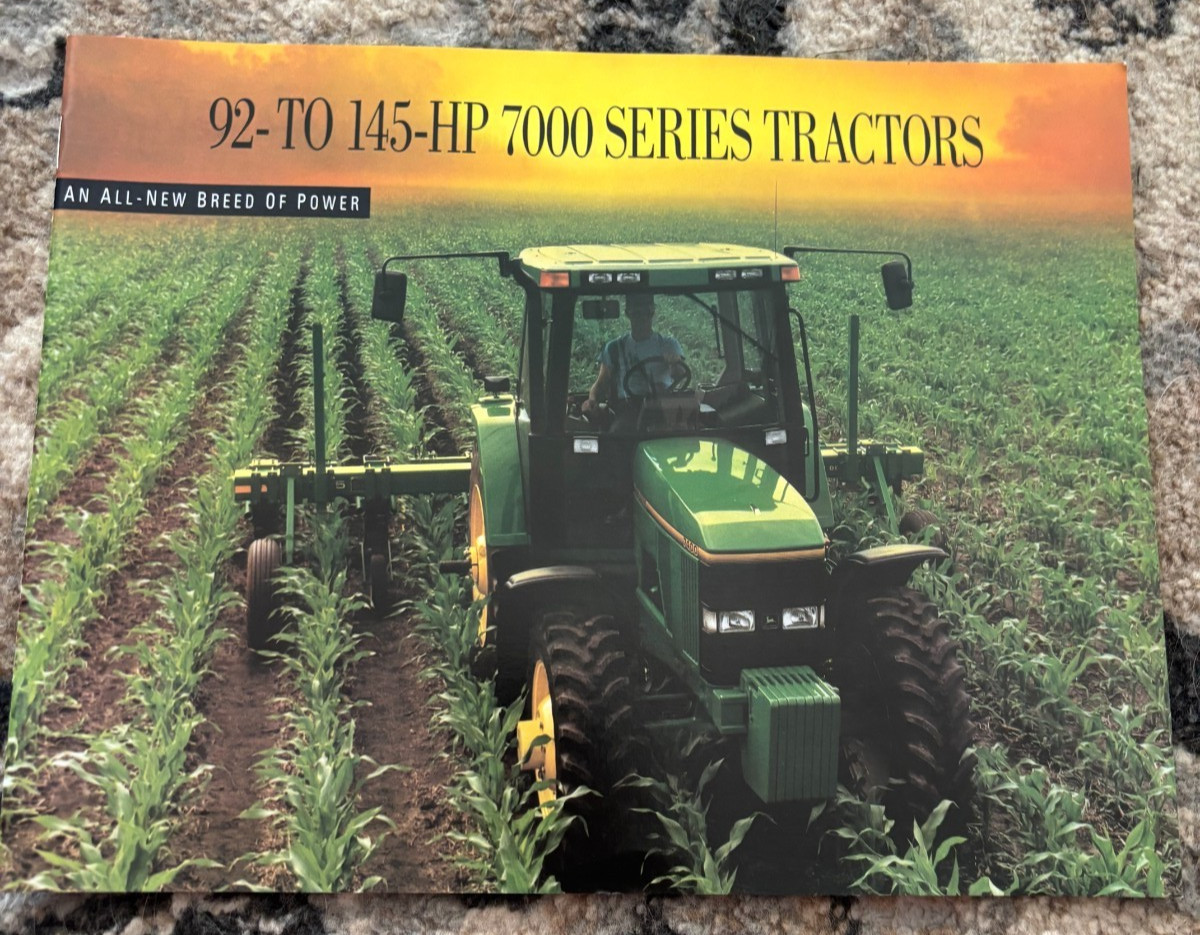 John Deere 7200 7400 7600 7700 7800 Tractor for 1994 Brochure FCCA