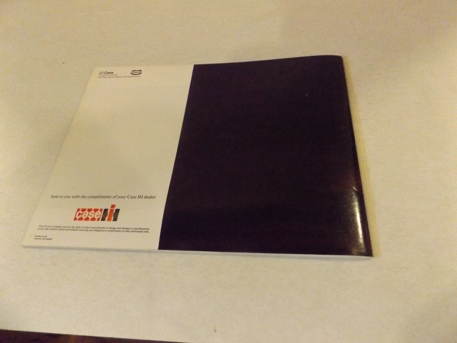 1990 CASE-IH FARM EQUIPMENT BUYER’S GUIDE , LIT # AD-60000F