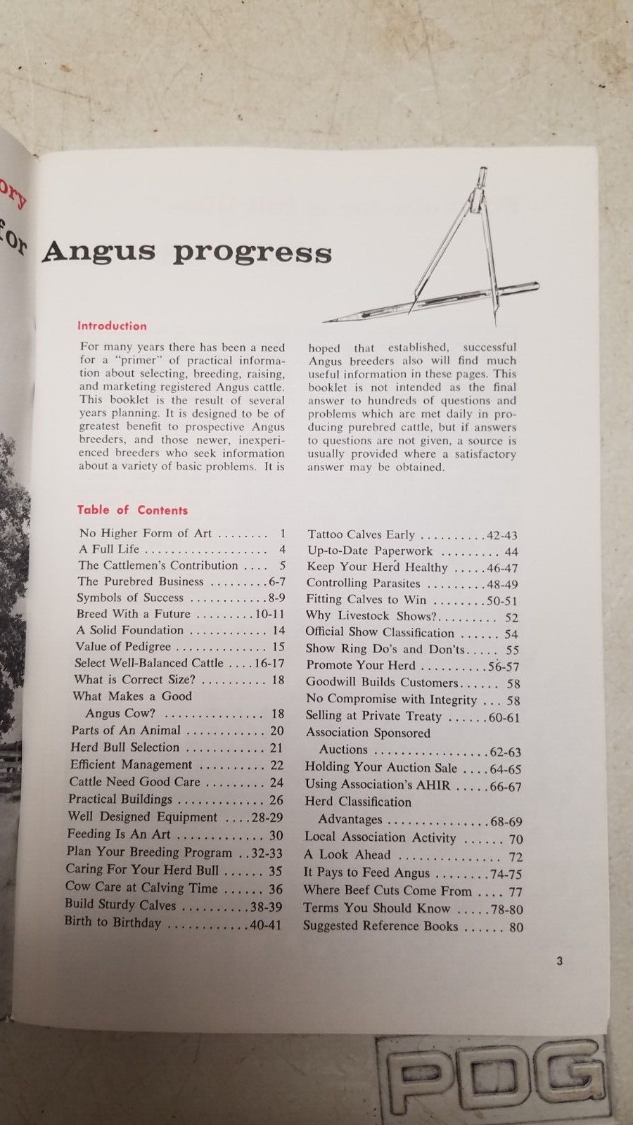 Vintage 1971 Life at It Best by The American Angus Association (V)