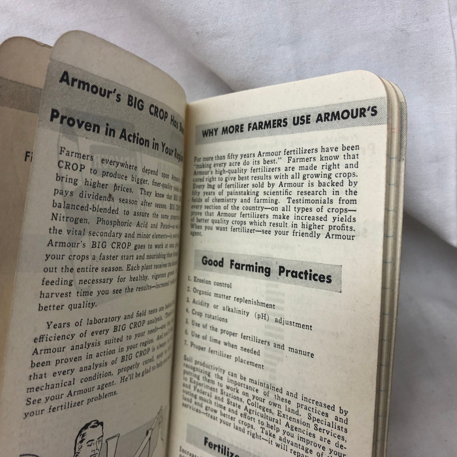Vintage 1952 Armour’s Advertising Pocket Notebook