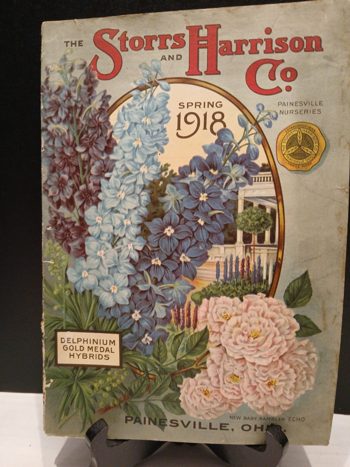 THE STORRS & HARRISON CO. SPRING 1918 FLOWER/PLANT CATALOG PAINESVILLE OHIO.