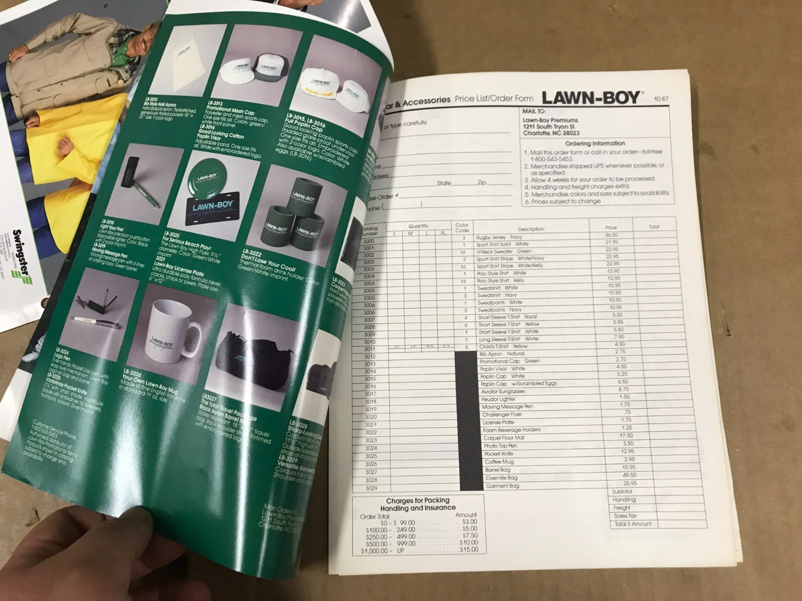 Vintage Lawn-Boy Action Sportswear/Clothing Catalog