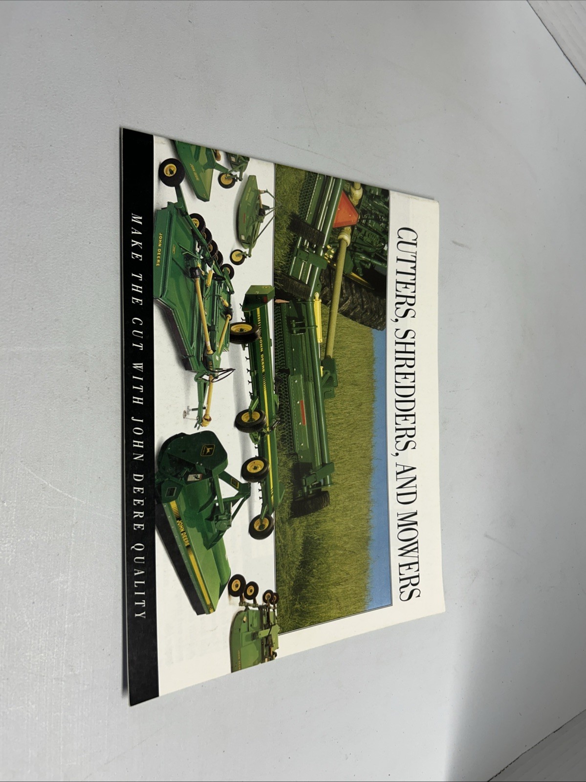 John Deere Cutter Shredders & Mowers for 1994 Brochure FCCA