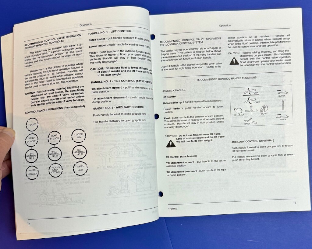 Farmhand GL545 Loader Parts Setup & Operators Manual