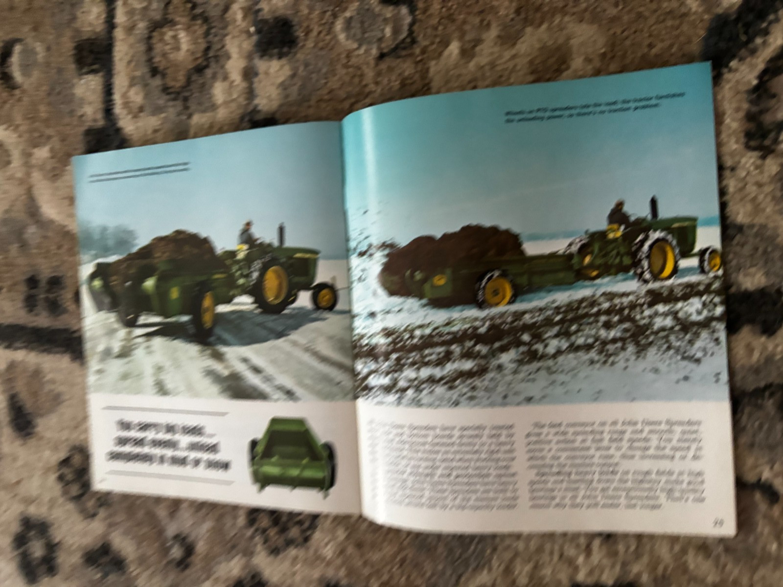 John Deere Manure Spreaders & Loaders For 1963 Brochure DCPA26
