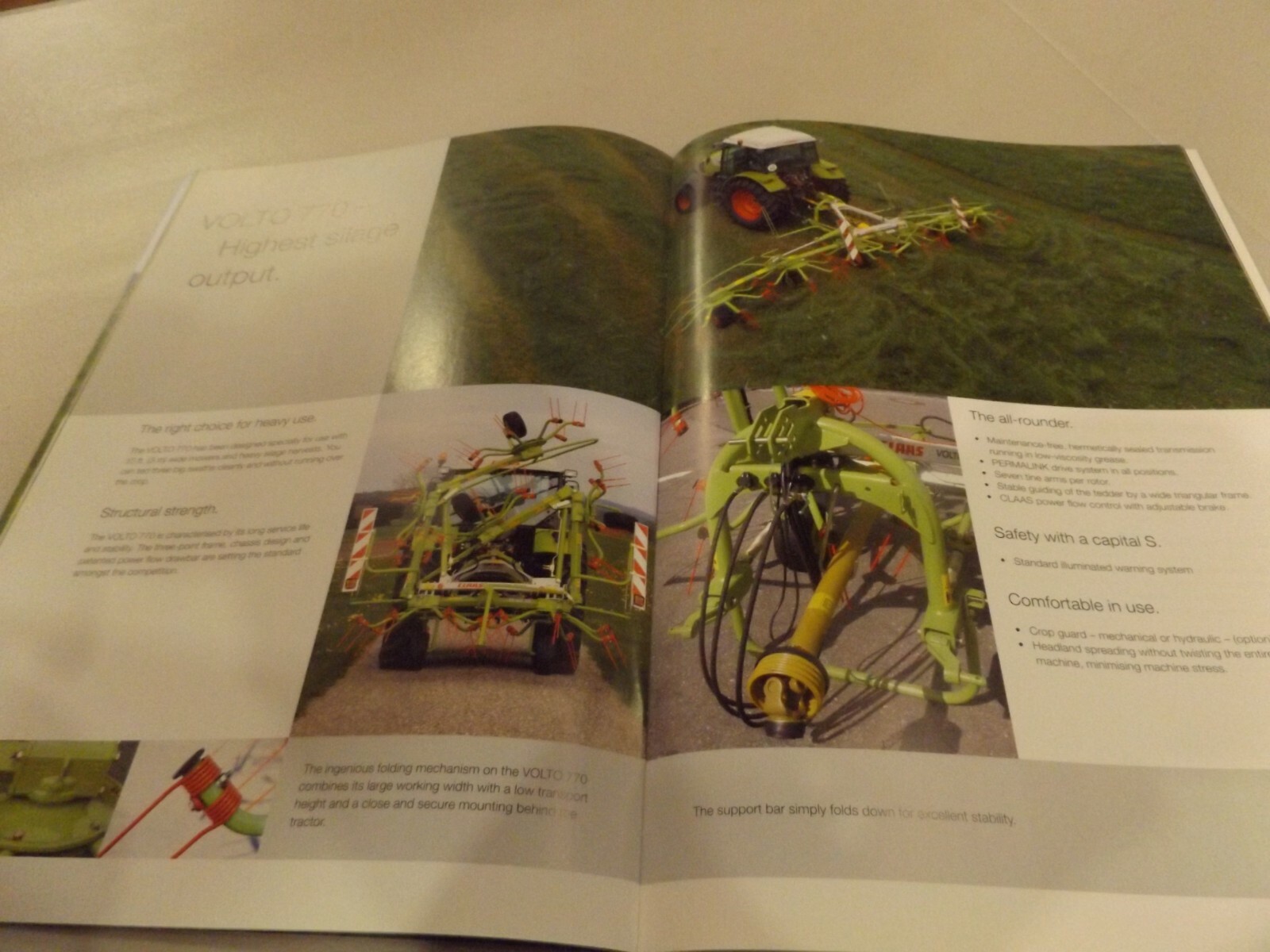 CLAAS VOLTO Widespread . LITERATURE # COA 20 04/08
