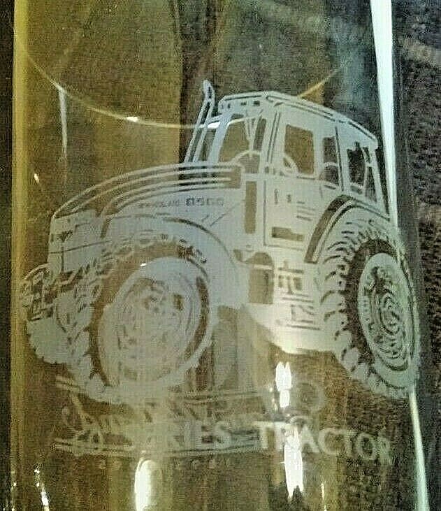 NEW HOLLAND TRACTOR GLASS SET 6 100TH ANNIV 1895 1995 BALER SKID STEER ENGINE.