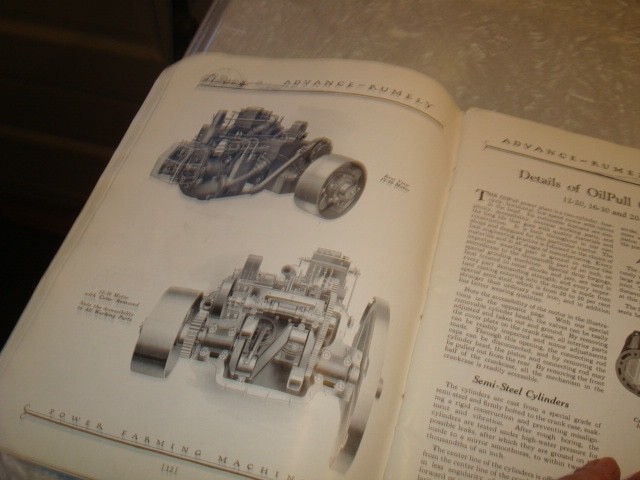 RARE Advance Rumely Power Farming Machinery 100 Page Publication