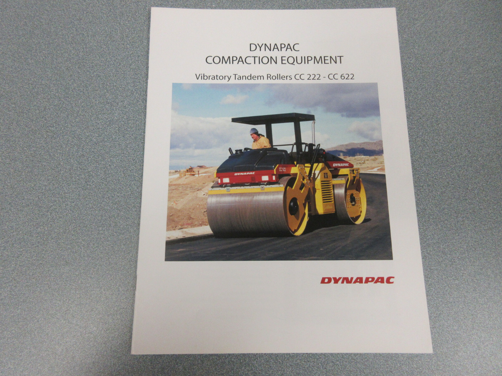 Dynapac CC 222-CC622 Roller Compactor Brochure 12 Page