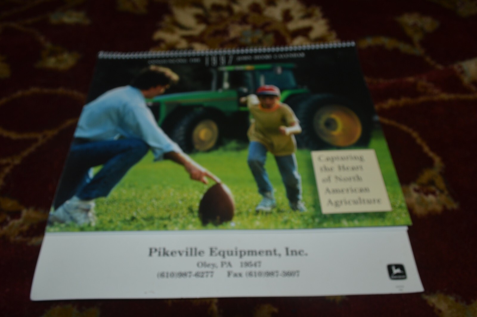 John Deere 1997 Calendar Pikeville Equipment Brochure FCCA