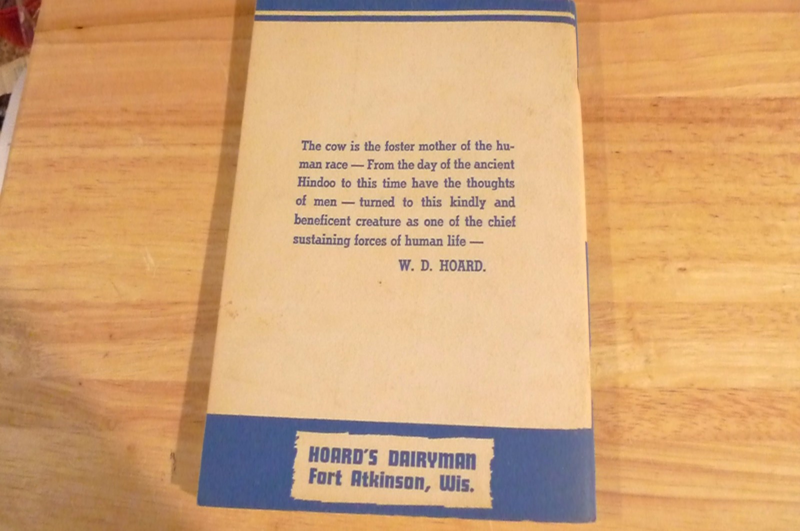 1954 Hoard’s Dairymen How to Treat Common Ailments of Farm Animals