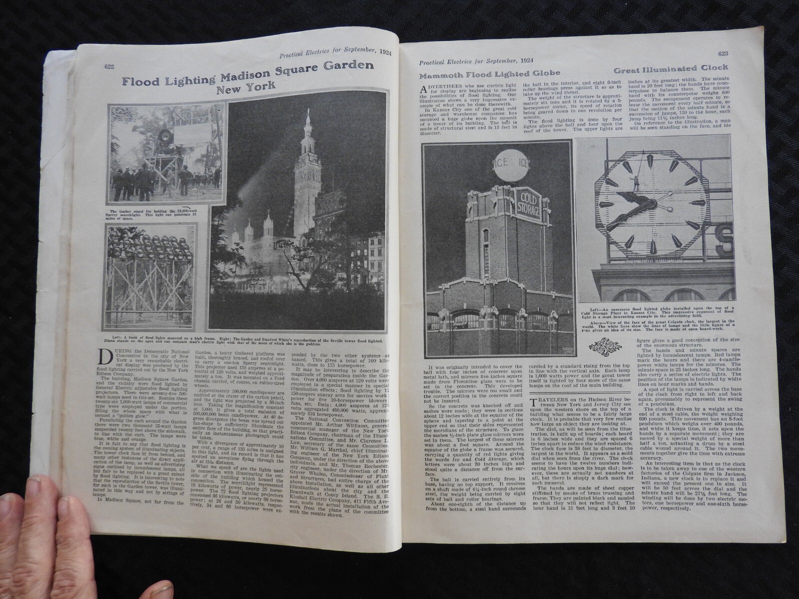 1925 Breeder’s Gazette Magazine – cattle rancher farmer horse show VERY GOOD