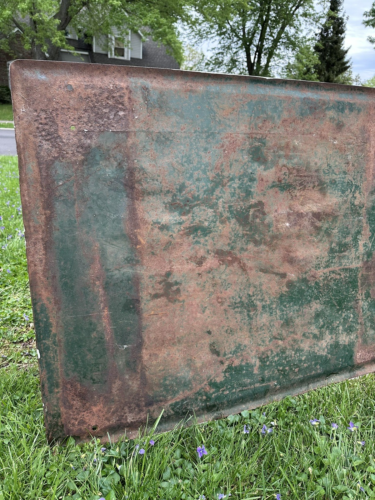 CASE Farm Machinery Sign 1920-30’s Eagle GAS OIL SODA COLA Patina 72×30