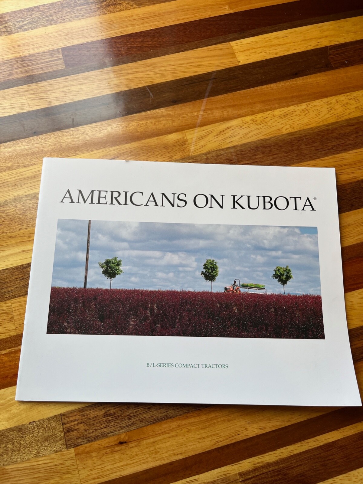 2000 Americans on Kubota B/L-Series Compact Tractors Advertisement Brochure