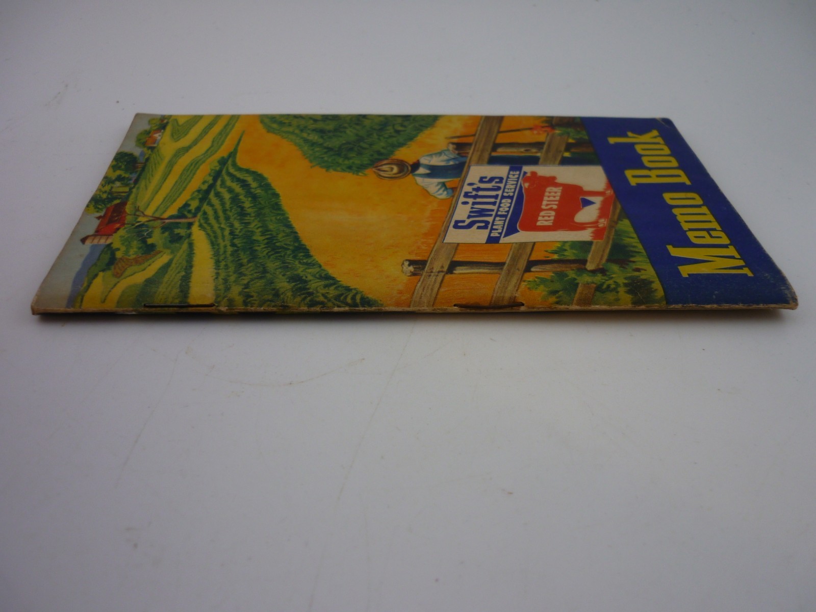 1955 Swift’s Red Steer Memo Book Farm Advertising Fertilizer Calendar