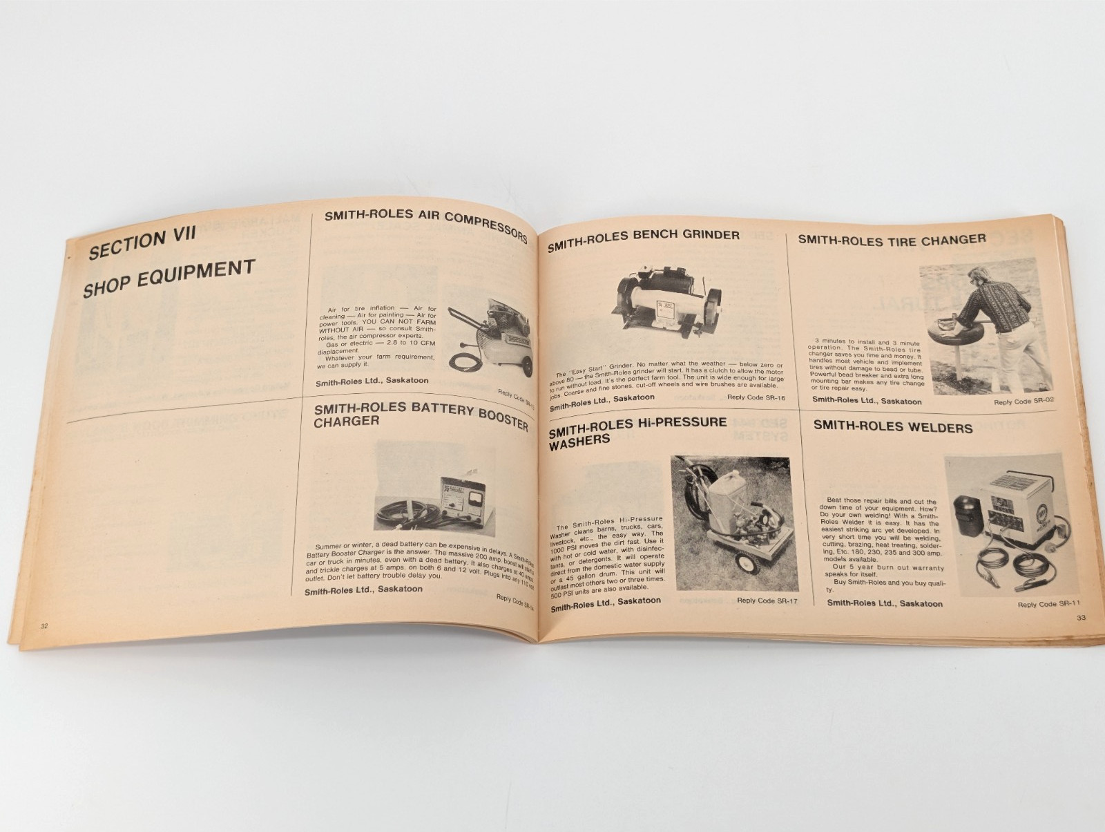 Saskatchewan Implement Buyer’s Guide 1982 Industry and Commerce Catalog