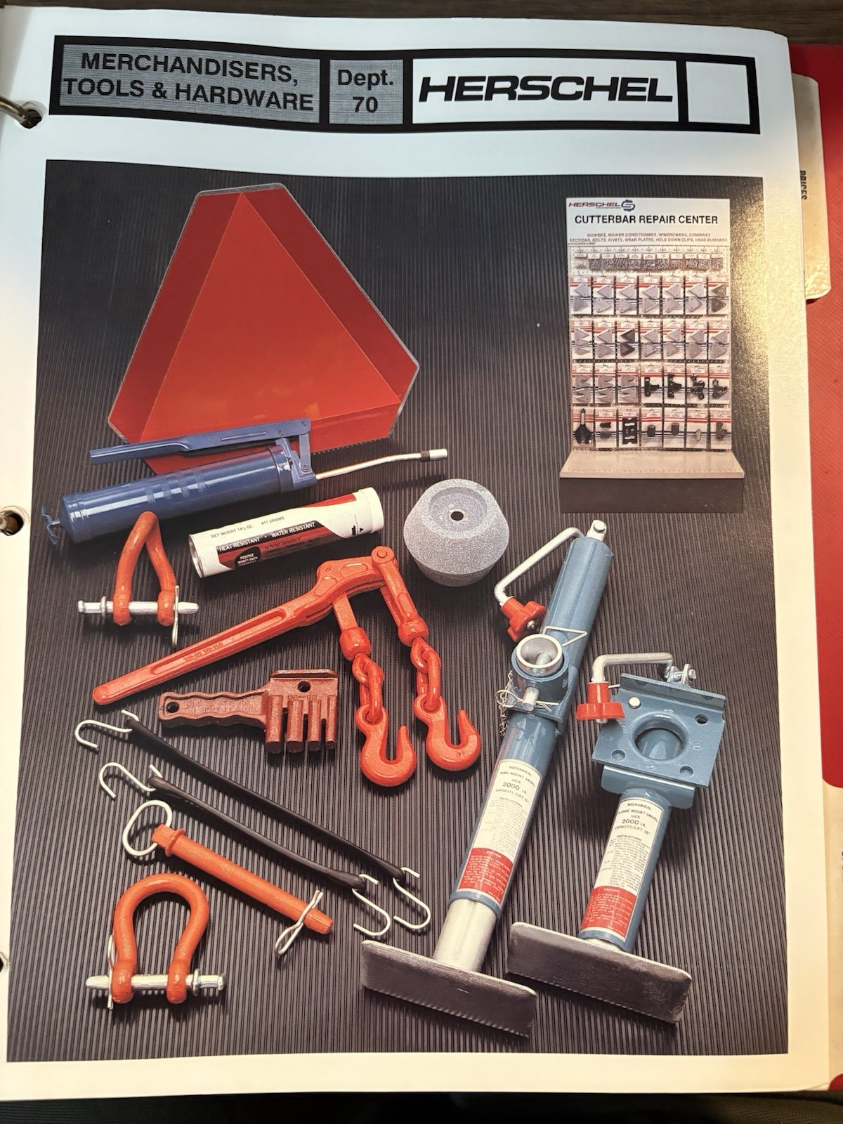 Vintage Herschel Farm Equipment Parts Power Lawn Products Catalog Manual 1973