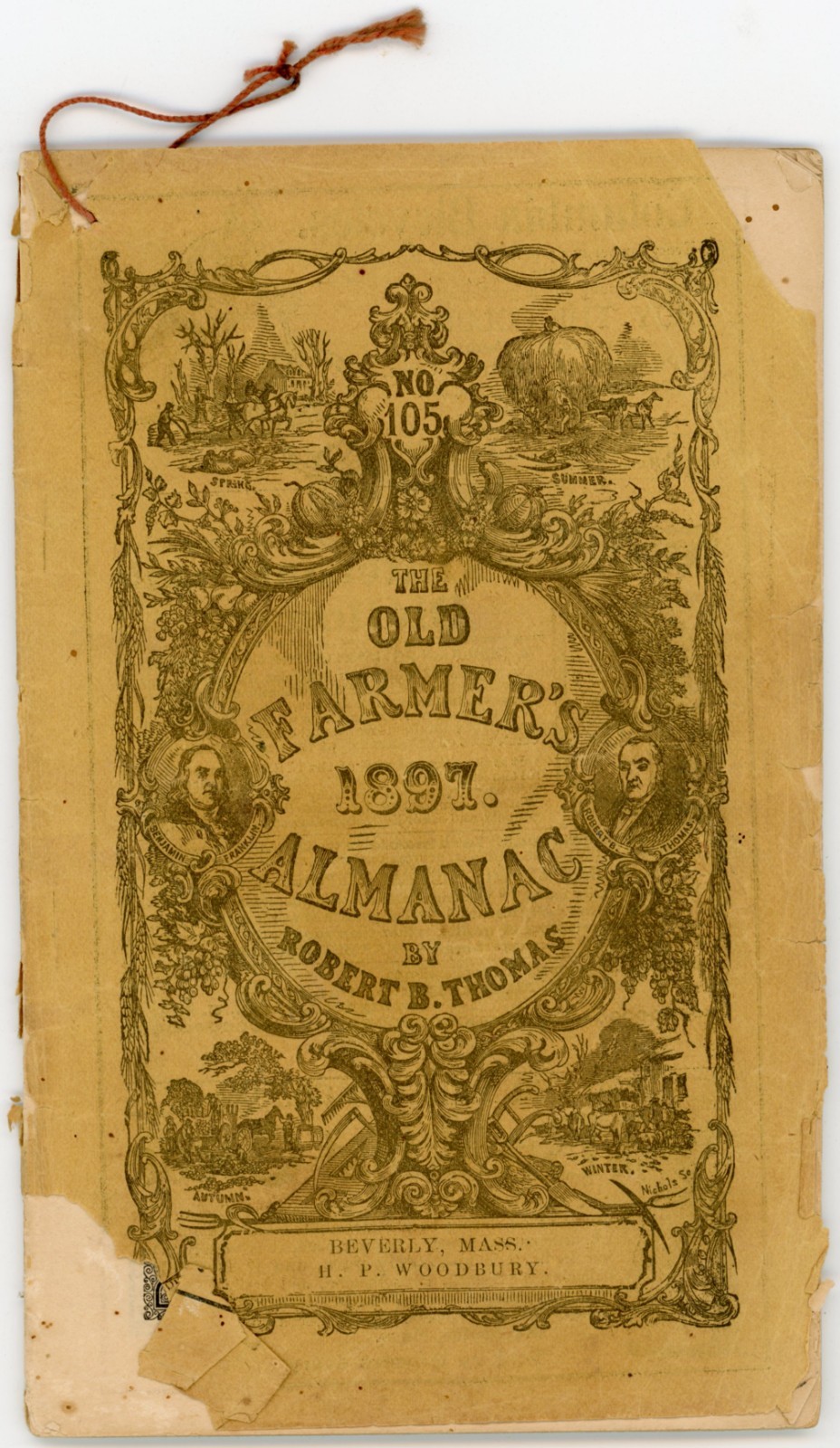 1897 Robert Thomas Farmer’s Almanack William Ware 9