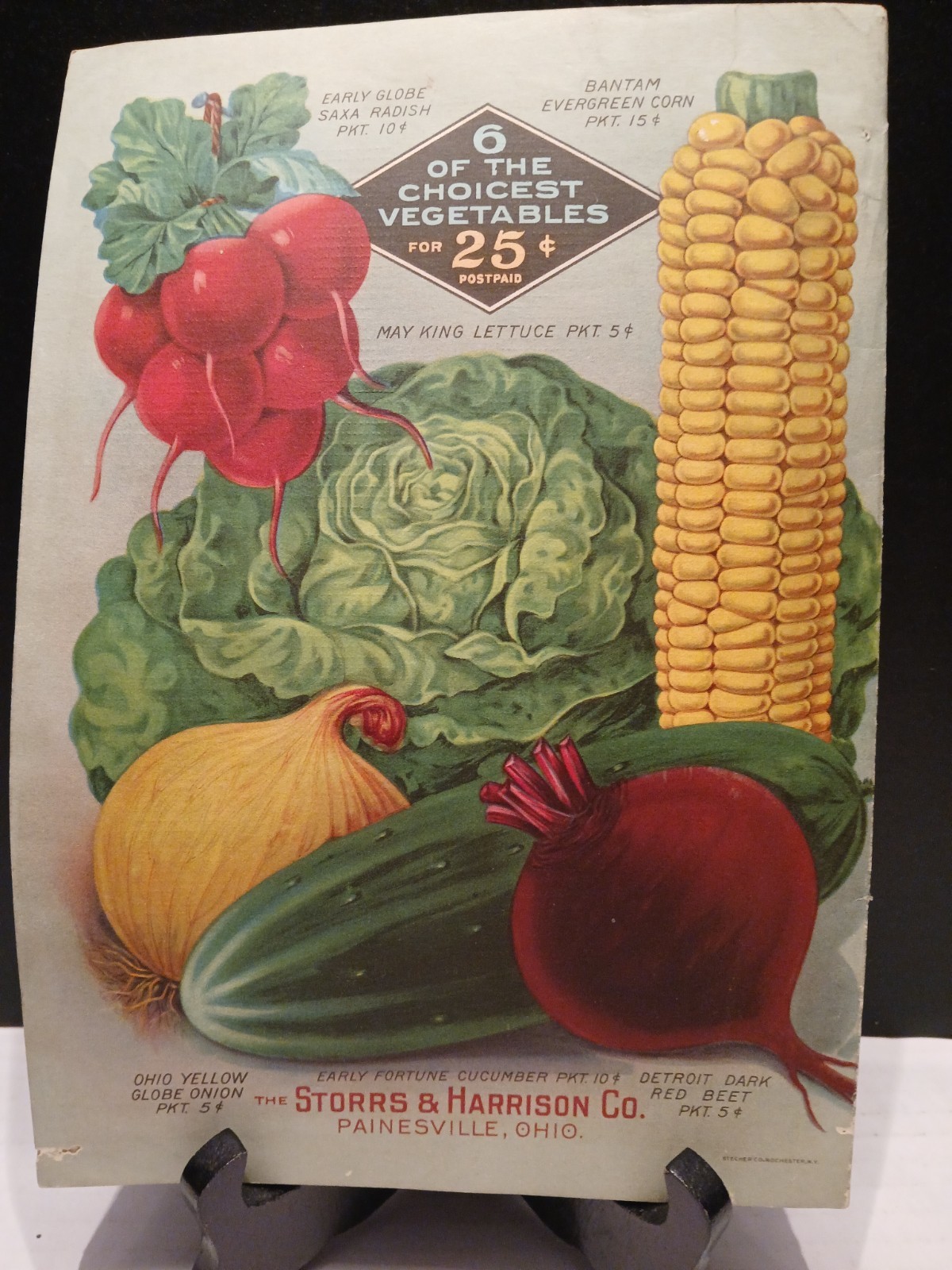 THE STORRS & HARRISON CO. SPRING 1918 FLOWER/PLANT CATALOG PAINESVILLE OHIO.