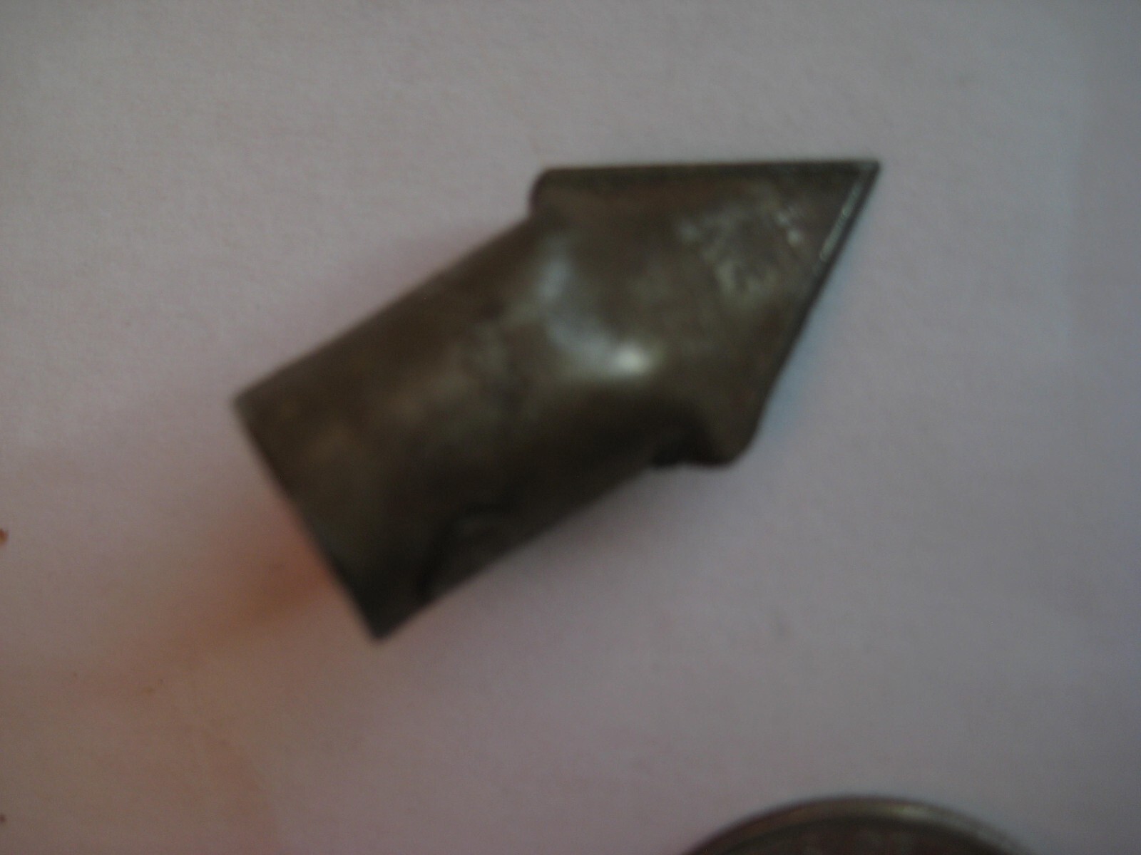 Vintage 1930’s Livestock Nose Piercing Cap, Patent No. 2024699