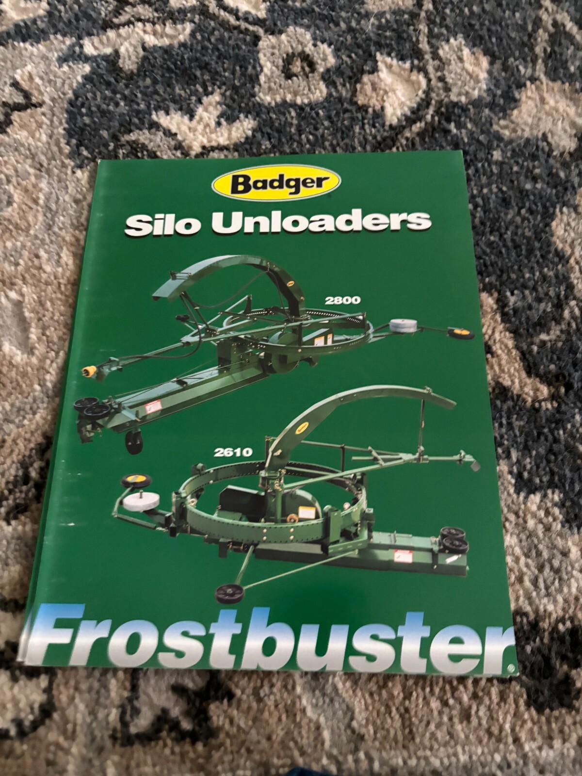 Badger 2800 2610 Silo Unloaders Brochure FCCA24