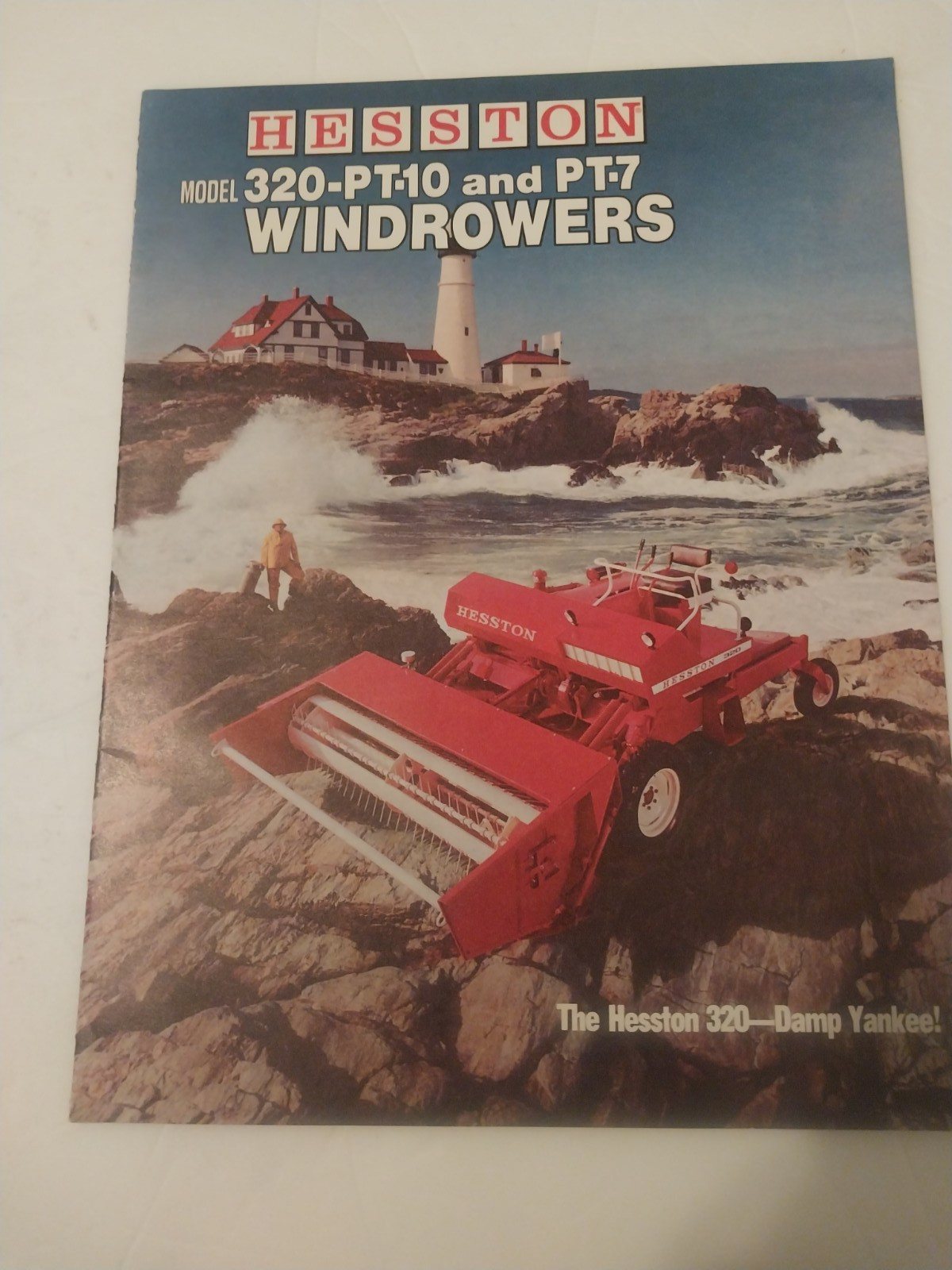 Hesston windrowers brochures 320-PT-10, PT-7, 520, 420, 620, PT-12 (1970s)