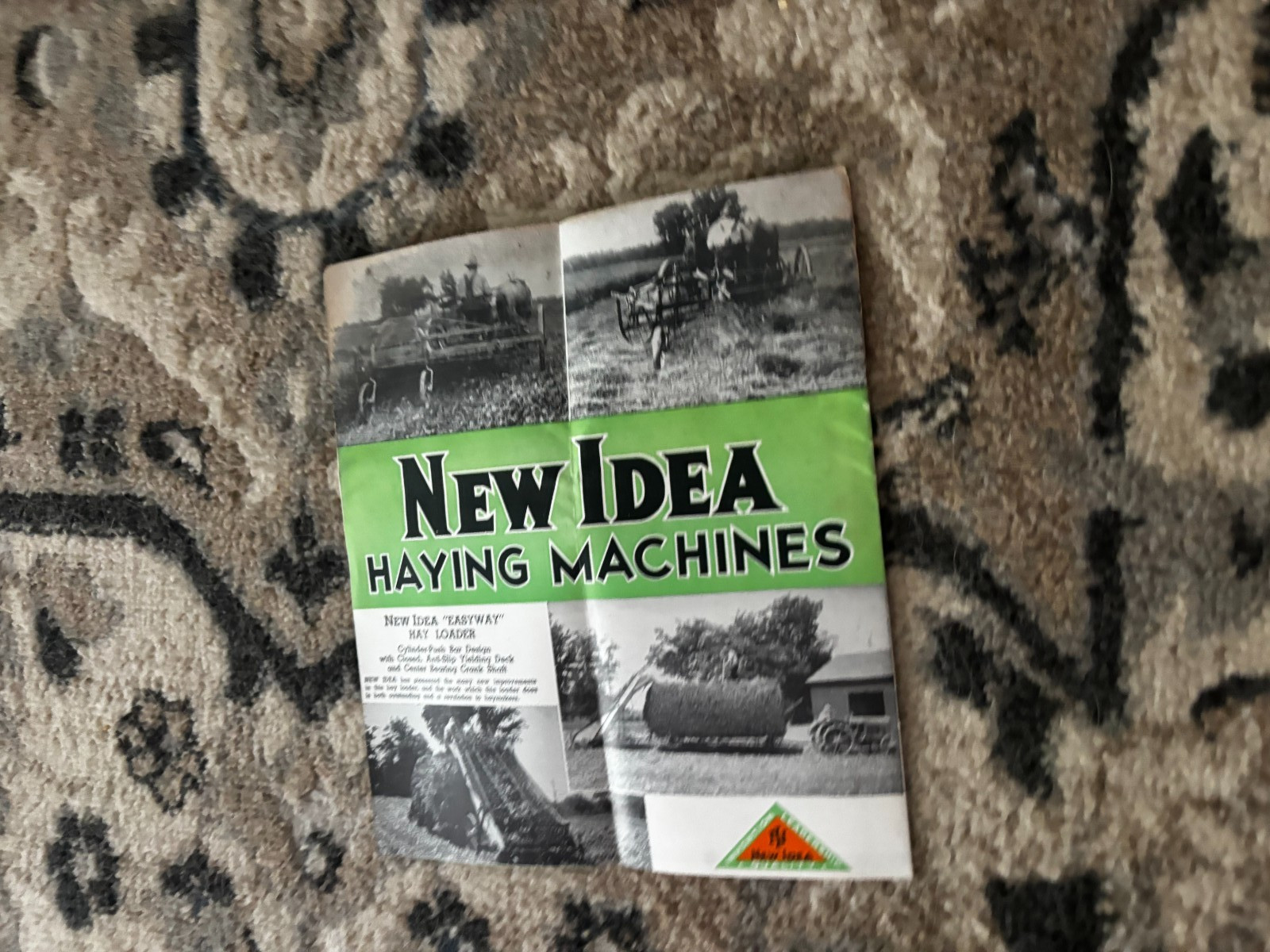 New Idea Side Delivery Rake & Tedder For 1936 Brochure DCPA26