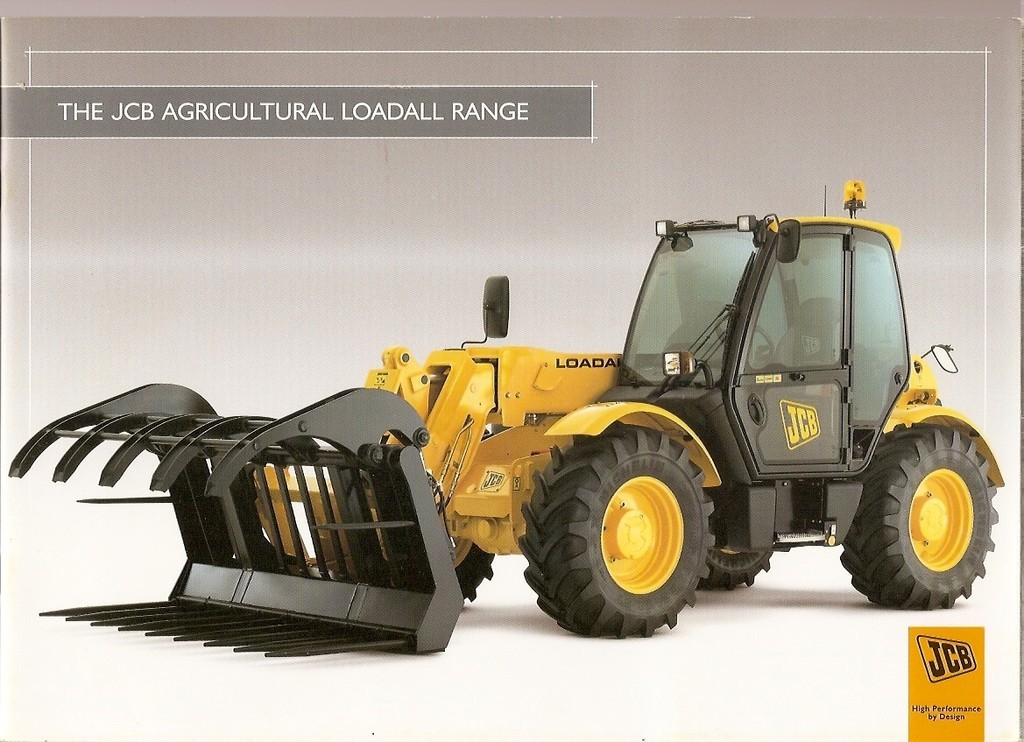 Farm Tractor Brochure – JCB – Loadall Product Range – 2004 (F1060)