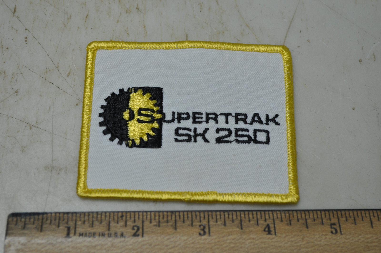 SuperTrak SK250 Forestry Mulcher SUPERTRAK SK 250 Cloth Patch,for a cap/uniform