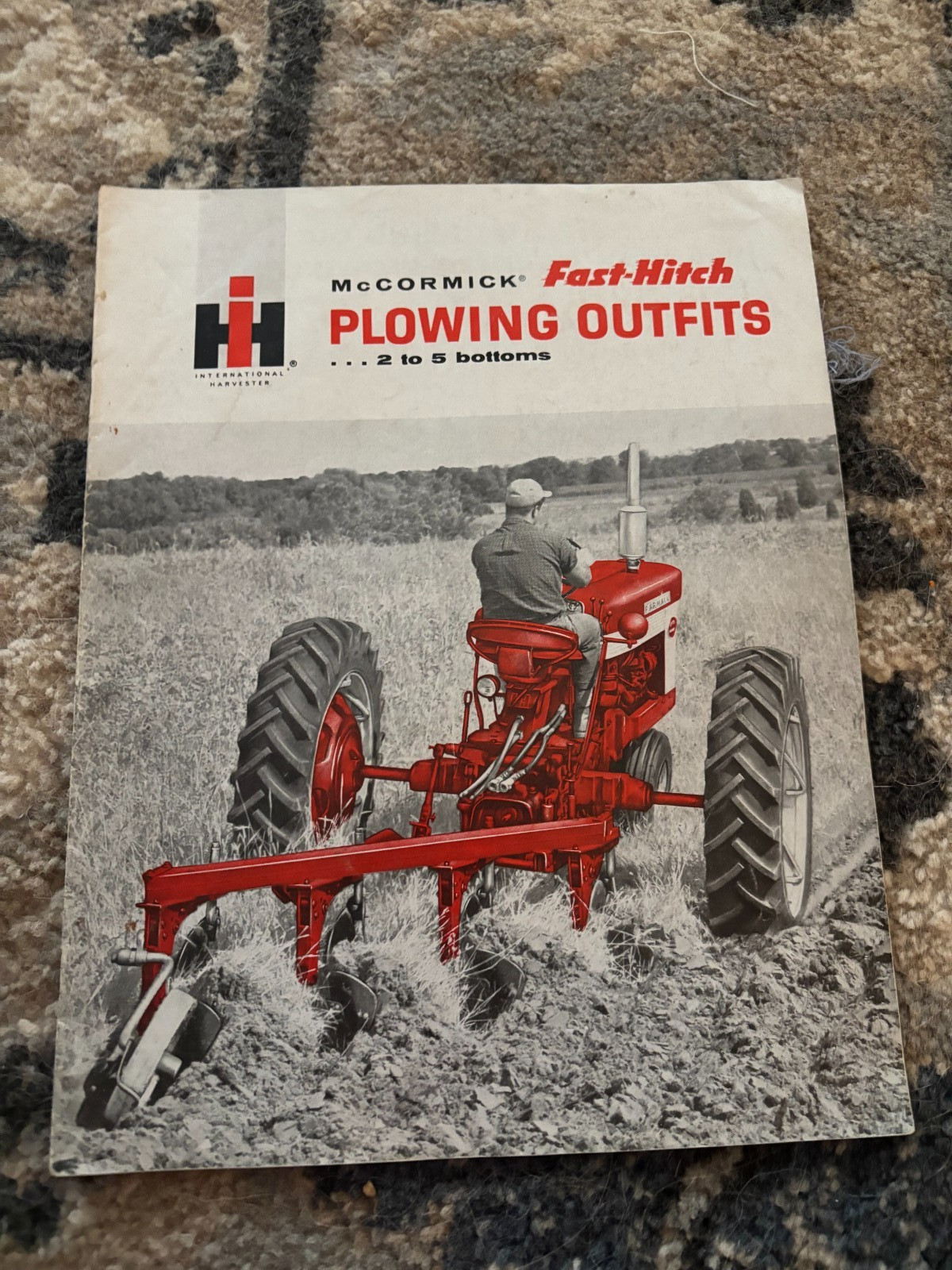 International Harvester Fast Hitch Plow Outfits For 1960 Brochure FCCA25