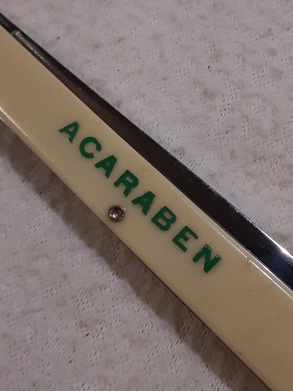 ACARABEN GROWERS FERTILIZER COOPERATIVE COLONIAL MELON TESTER FOLDING KNIFE USA