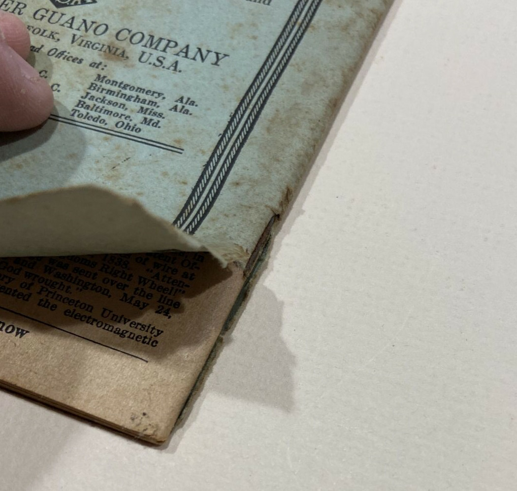 Vintage F.S Royster 1937, 1939 Almanacs Royster’s