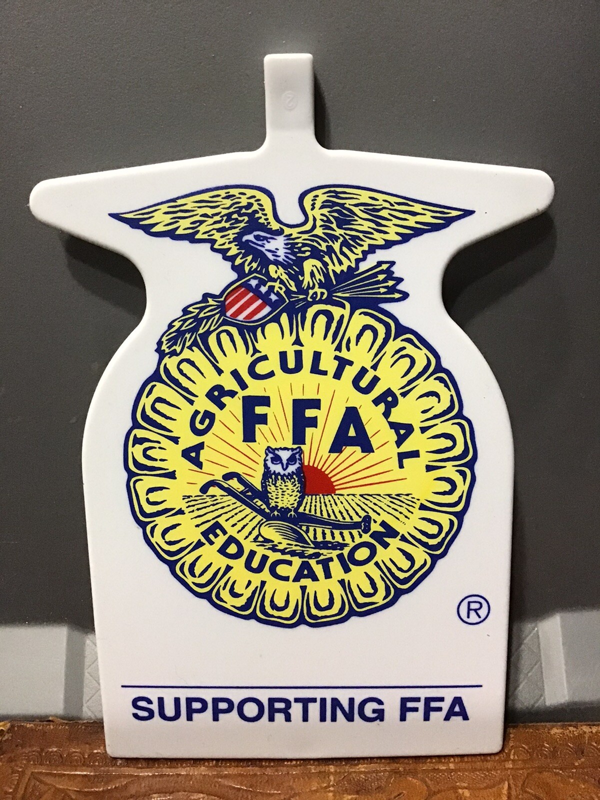 FFA Future Farmers of America Fence Flapper. New, Old Stock in Pkg. Hard To Find