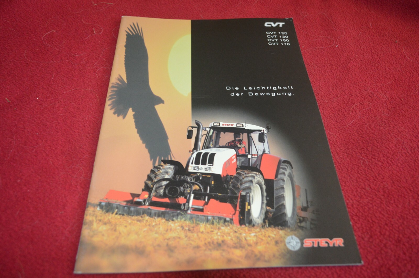 Steyr CVT 120 130 150 170 Tractor Dealer’s Brochure FCCA